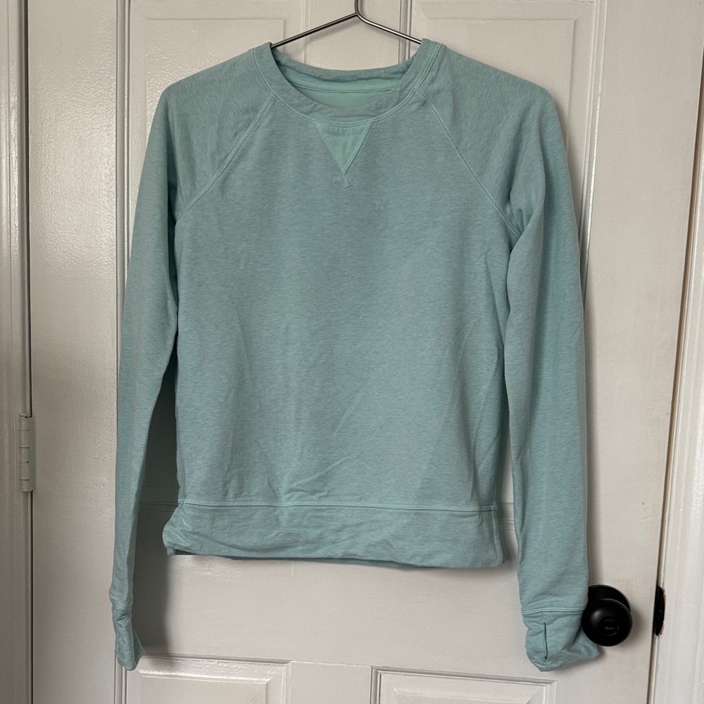 Lululemon Women's Light Blue Sweater